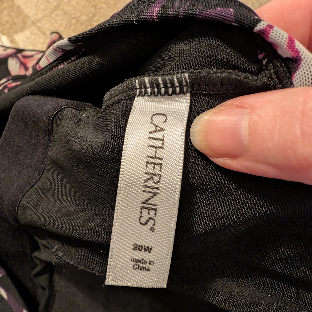 Catherines Swimsuit 20W - Picture 4 of 7
